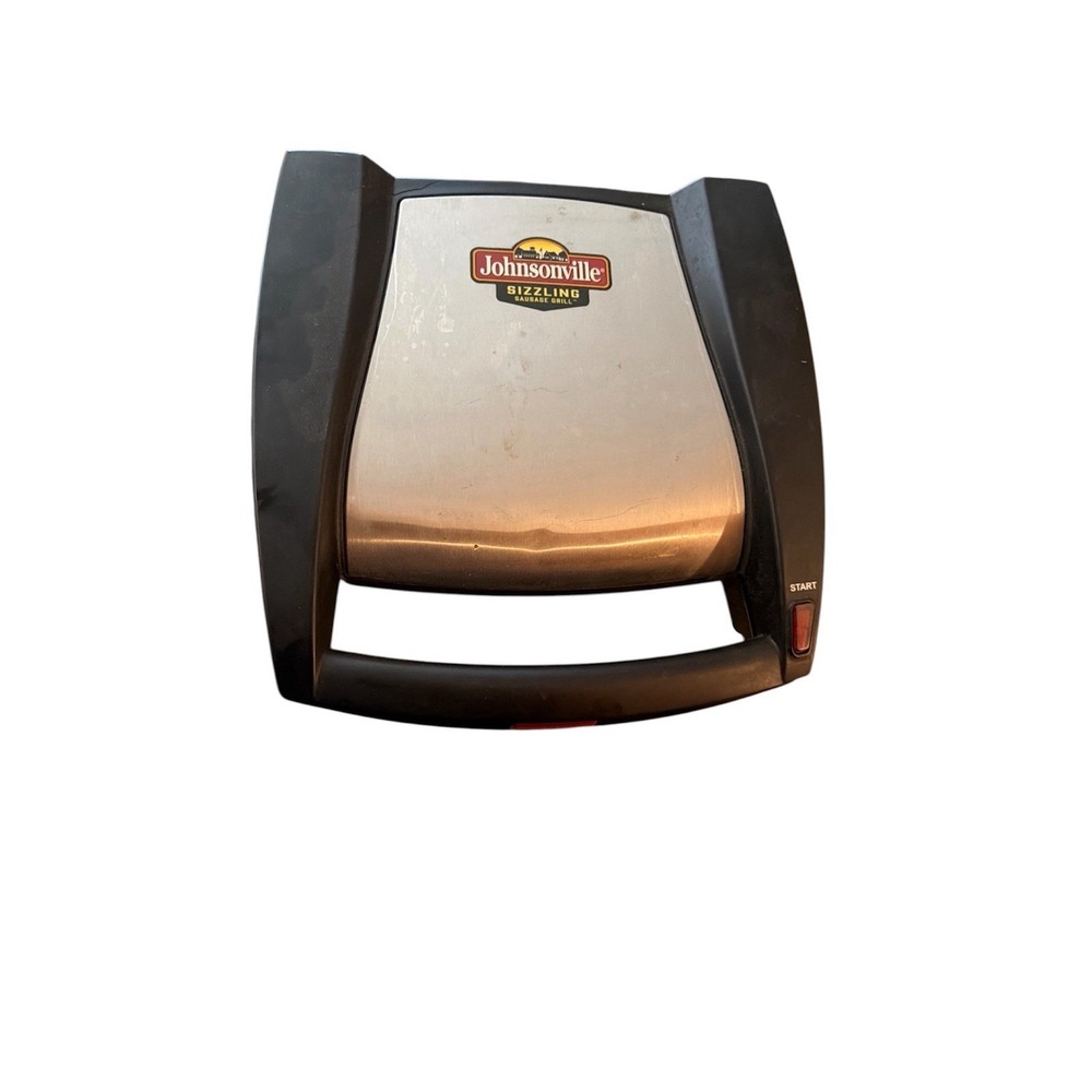 Johnsonville Electric Sizzling 5 Sausage Grill BTG0498 NO DRIP TRAY Tested